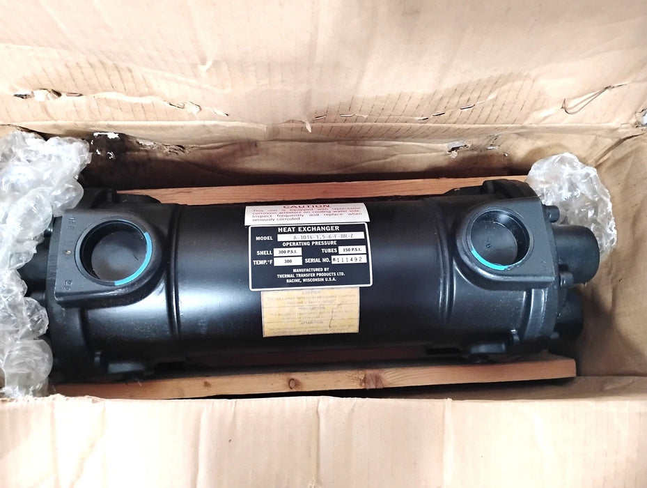 Thermal Transfer Prod. A-1014-1.5-6-F-BR-Z A Series Shell & Tube Heat Exchanger