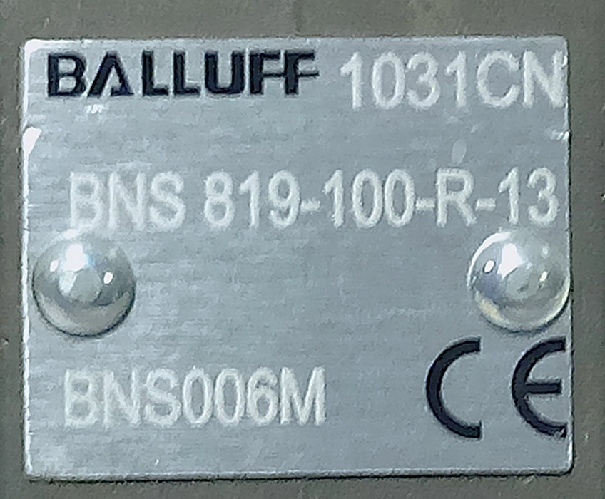 Balluff BNS 819-100-R-13 BNS006M 250 V AC 5 A Roller Plunger Limit Switch