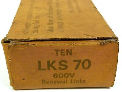 Bussmann LKS-70 SUPER-LAG 600 V Renewal Links