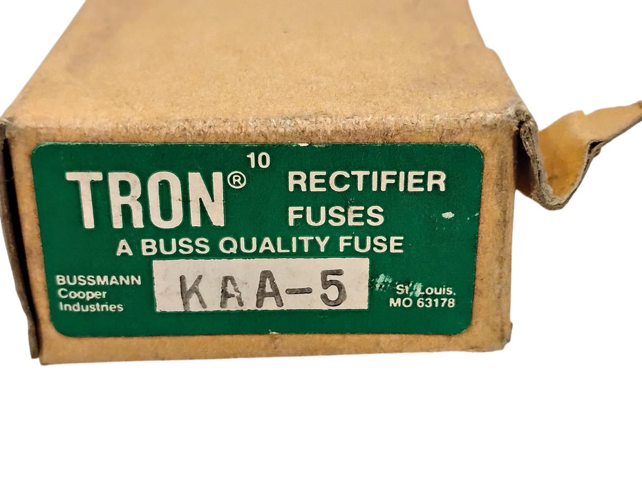 Bussmann KAA-5 130 V AC 5 A Current-Limiting Very Fast-Acting Fuse