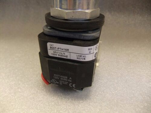 Allen-Bradley 800T-PTH16R Push-to-test Pilot Light