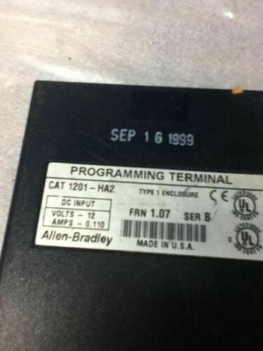 Allen-Bradley 1201-HA2 PROGRAMMING TERMINAL