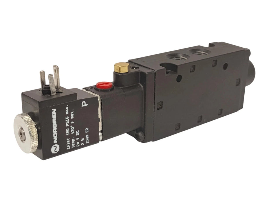 Norgren MH01CDA74ALPA 150 psig Solenoid Valve w/ 24 V DC Coil