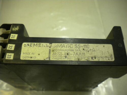 Siemens Simatic Output Module 6ES5 410-7AA11
