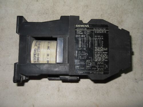 1 Siemens 3TF4-310-0BB4 CONTACTOR