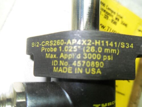 1 Turck B12-CRS260-AP4X2-H1141/S34 PROXIMITY MODULE