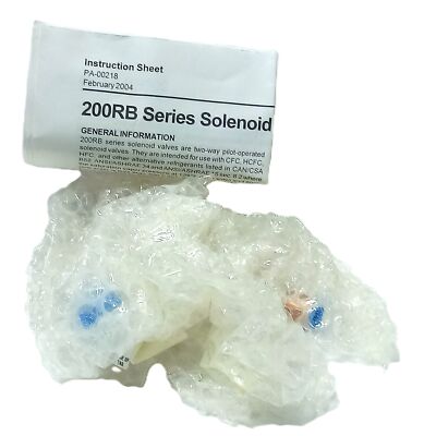 Emerson 200RB-5T4 Refrigerant Solenoid Valve Less Coil