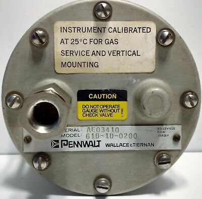 Pennwalt 61D-1D--0200 Absolute Pressure Gauge