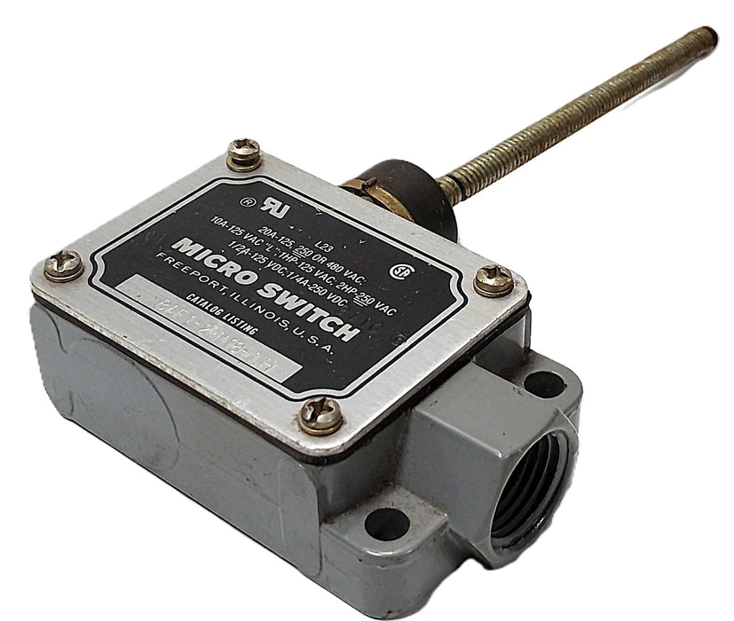 Micro Switch BAF1-2RN18-LH 125/250/480 V AC/DC 20 A Limit Switch w/ Wobble Stick