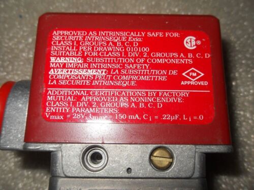 1 DEVAR 18-1001-I/P TRANSDUCER