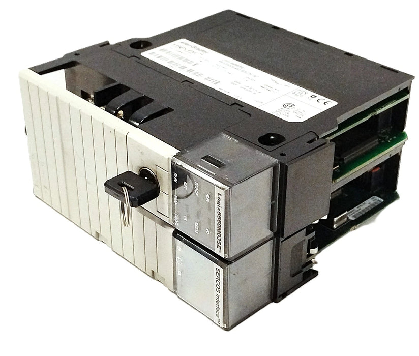 Allen-Bradley 1756-L60M03SE Ser A Rev C01 24 VDC 3 Axis PLC Servo Control Module