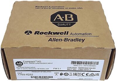 Allen-Bradley 1769-IQ32 CompactI/O Ser A FW 3.1 PLC Input Module