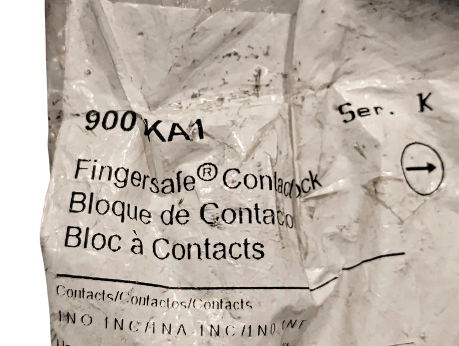Square D 9001KA1 Series K 600 V 10 A 30 mm 1 NO/1 NC Contact Block
