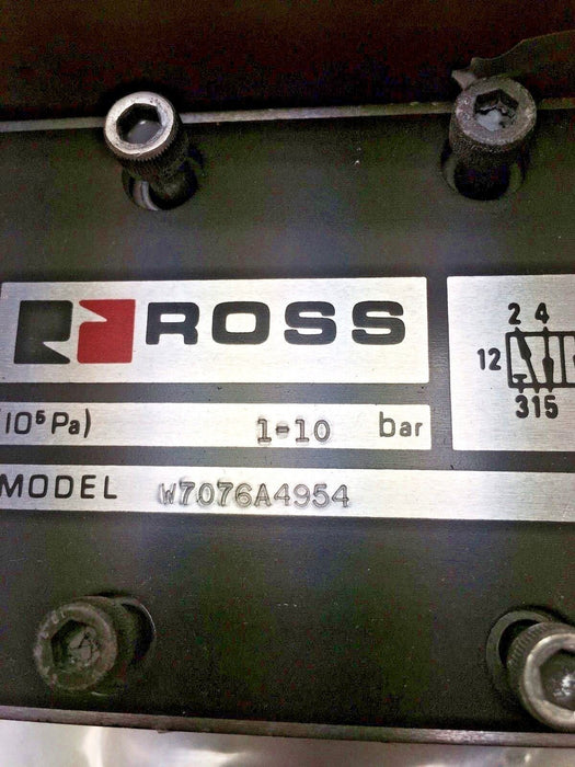 Ross W7076A4954 Valve