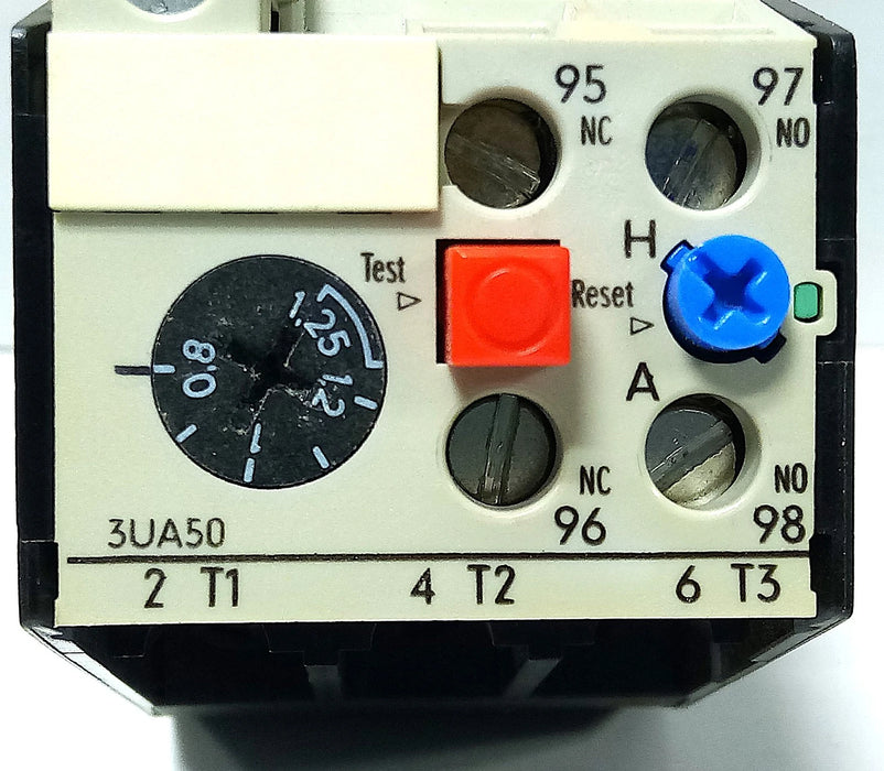 Siemens 3UA50-00-0K 600 V AC 0.8-1.25 A Solid State Overload Protection Relay