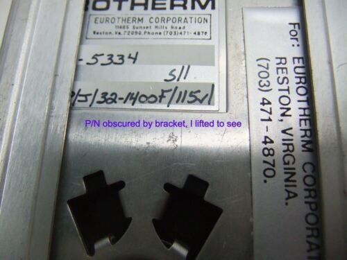 Eurotherm Temperature Controller 103/8TP/J/32-1400F/115v/SII