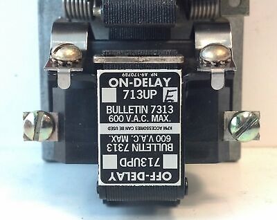 Joslyn Clark 713UPE-76 110-120 V AC Coil 2NO/2NC PMT Pneumatic Timing Relay