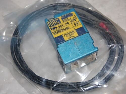 MAC PMB-221BAB PRESSURE VALVE