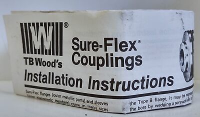 TB Wood's 5J / 5JE Sure-Flex EPDM Rubber Sleeve Coupling Insert