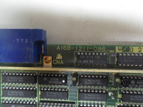 1 FANUC A16B-1211-086 MEMORY MODULE