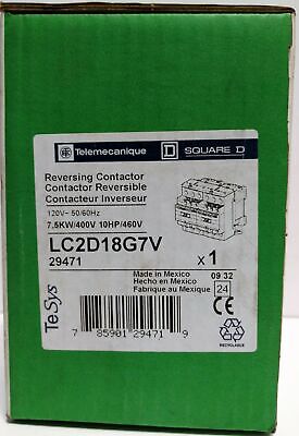 Telemecanique LC2D18G7V Reversing Contactor
