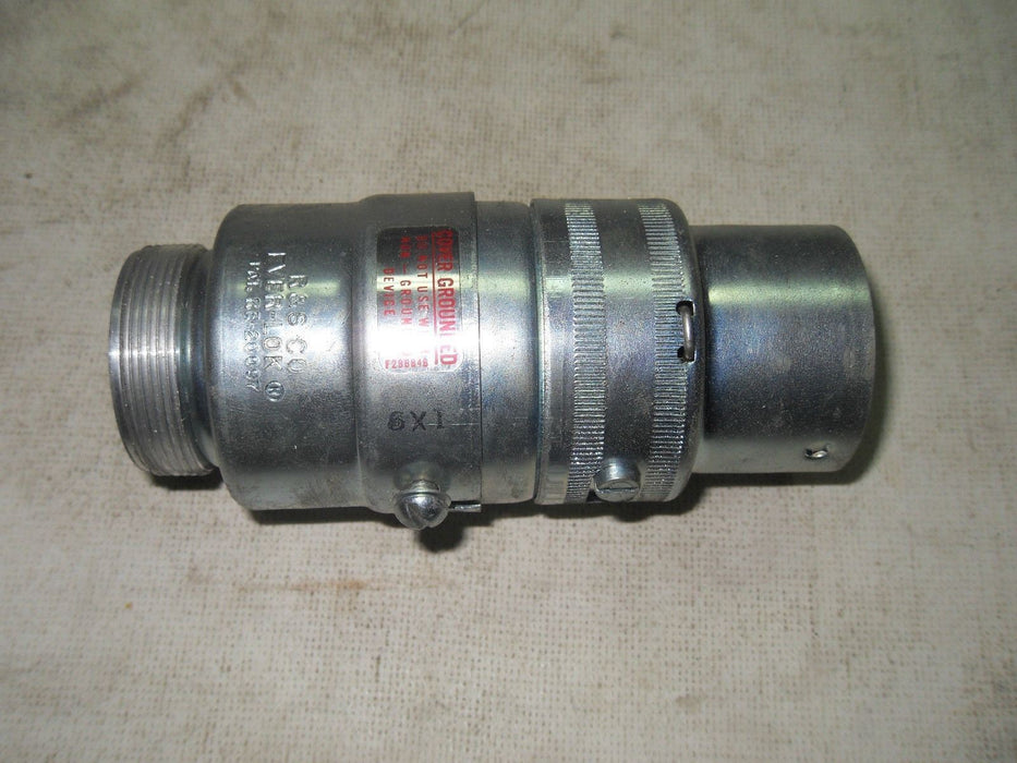1 AMERACE RUSSELL STOLL SKP9G EVER-LOK 20A 600VAC PLUG