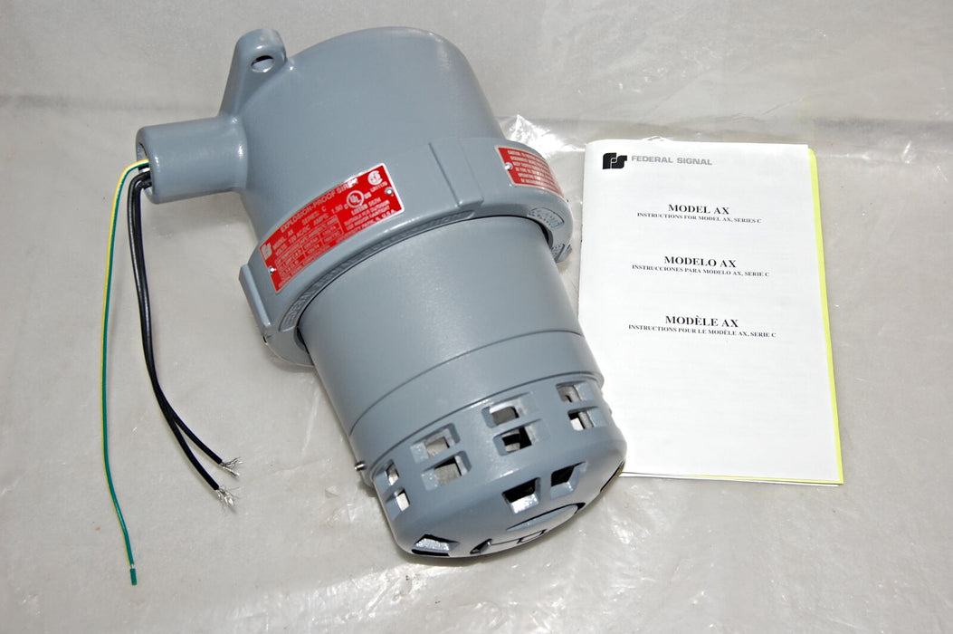 FEDERAL SIGNAL CORPORATION AX-120SB EXPLOSION PROOF SIREN