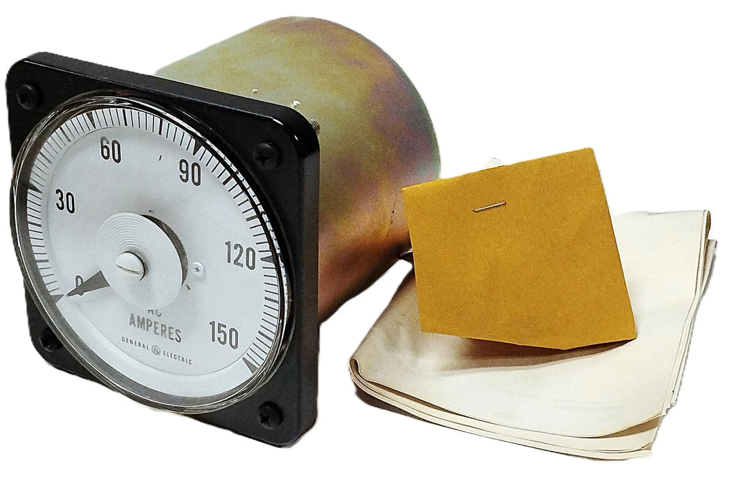 GE 103131LSPZ AB40 0-150 A AC Ammeter