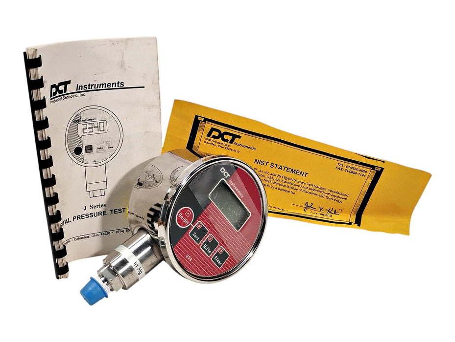 DCT Instruments JSB15VB 11-32 V DC 0-30 inHgV Digital Vacuum Gauge