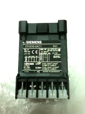 Siemens 3TF2010-0AC1 Contactor