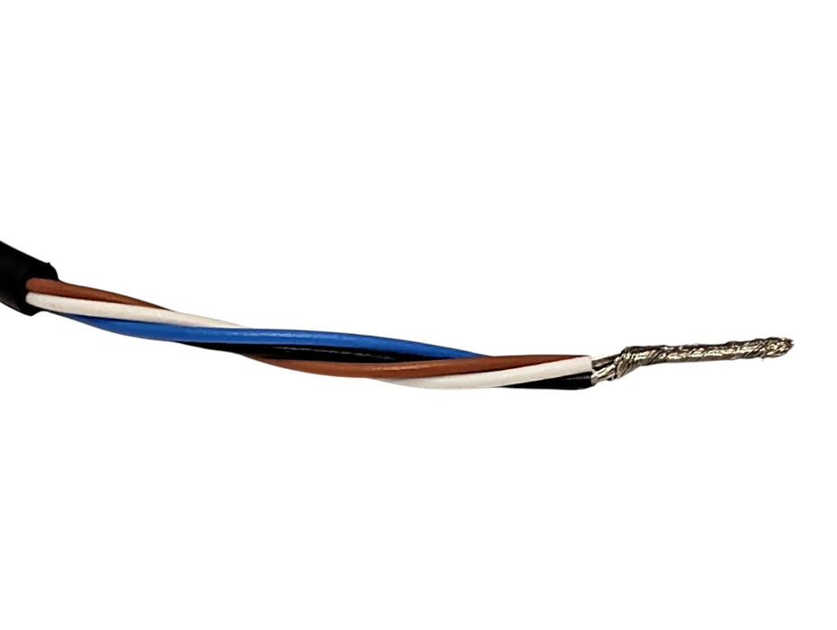 KEYENCE OP-85502 PLC Cable w/ One M12 4-Pin Connector