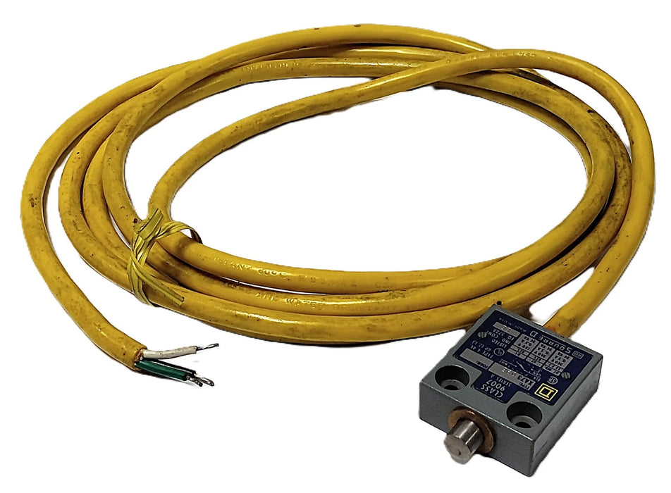 Square D 9007XA7309E 120 VDC/240 VAC 0.5 A Plunger Style Limit Switch