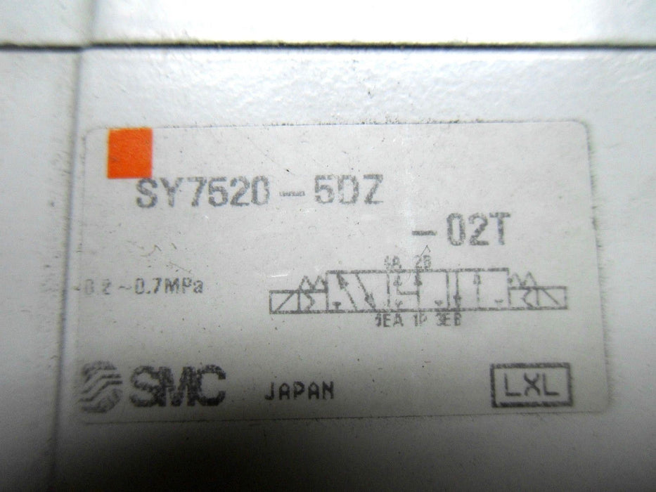SMC SY7520-5DZ-02T Solenoid Valve