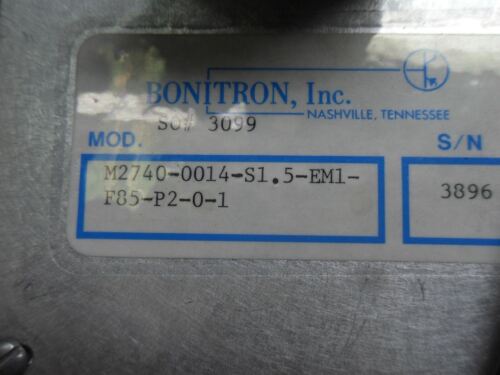 1 BONITRON M2740-0014-S1.5-EM1-F85-P2-0-1 BOARD