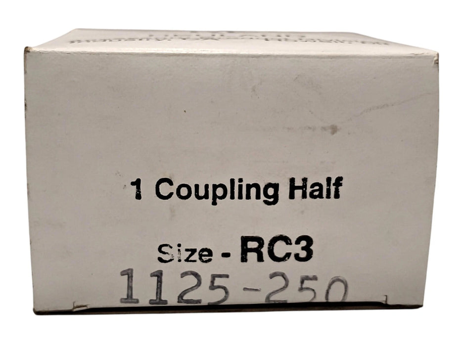 Reuland RC3-1125-250 Jaw Coupling w/ 1-1/8 in Bore and 1/4 in Keyway