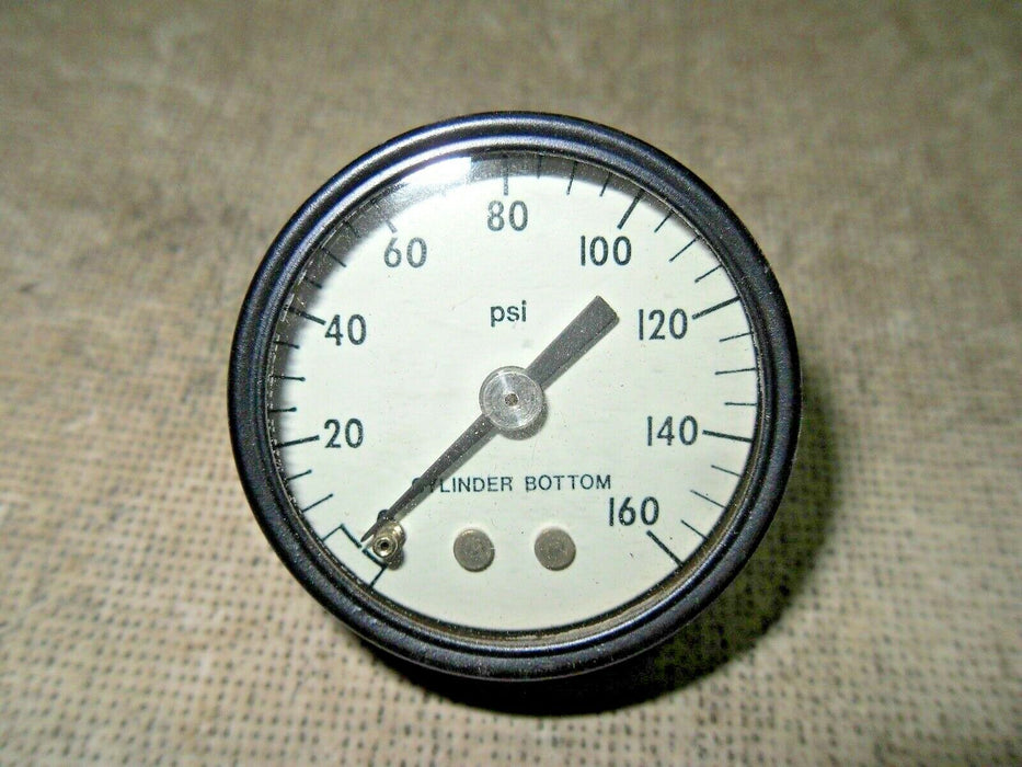 Ashcroft No. 1000 160 Psi Brass Pressure Gauge