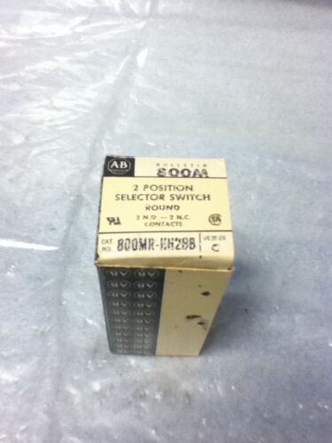 Allen-Bradley 800MR-HH2BB SERIES C SELECTOR SWITCH