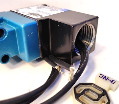 MAC Valves 130B-111CAAA 110/120 V AC 150 psi 3-Way Solenoid Valve