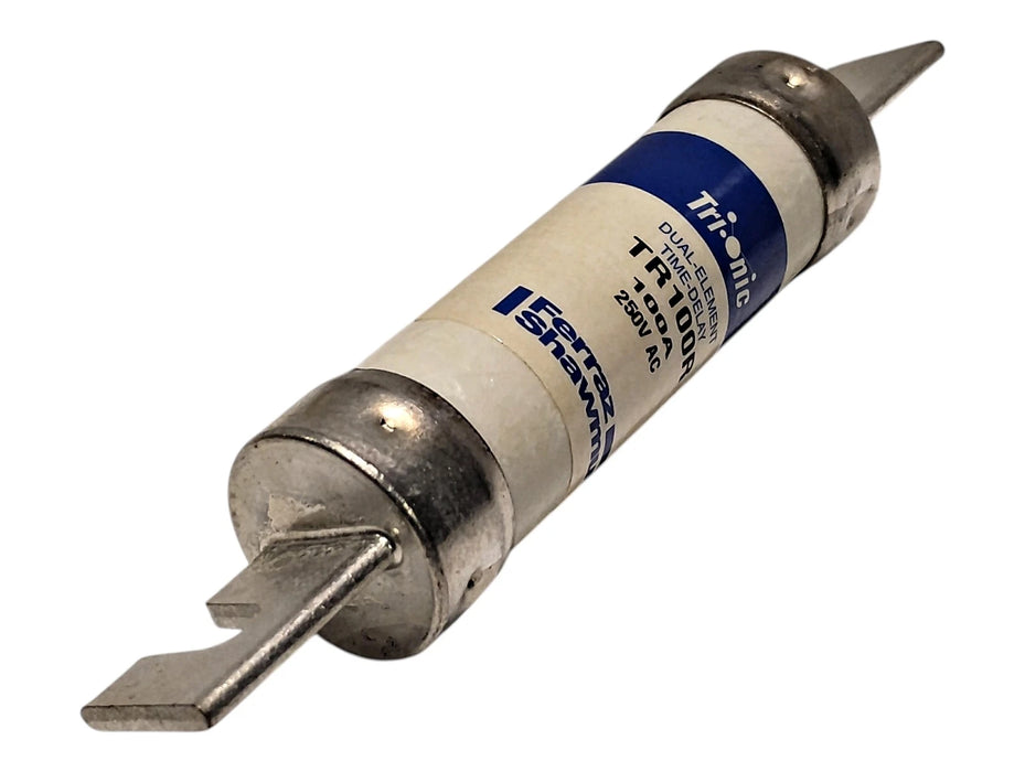 Ferraz Shawmut TR100R 250 V AC/DC 100 A Current-Limiting Time-Delay Fuse