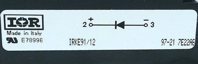 International Rectifier IRKE91/12 Diode Standard Rectifier