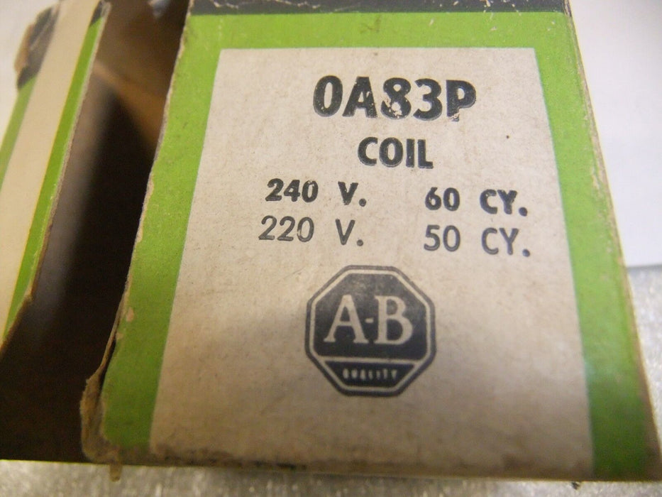 Allen-Bradley Coil 0A83P 220/240V