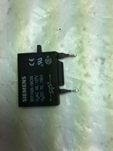 LOT OF 3 Siemens 3RT1926-1BC00 SURGE SUPPRESSORS