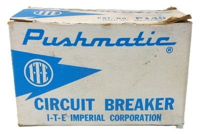 ITE P140 Pushmatic 120/240 V AC 40 A 1-Pole Circuit Breaker