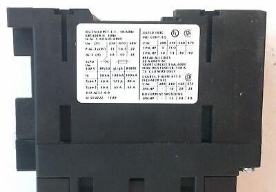 Siemens 3RT1035-1BB40 24 V DC Coil 40 A 3 P Size S2 Contactor