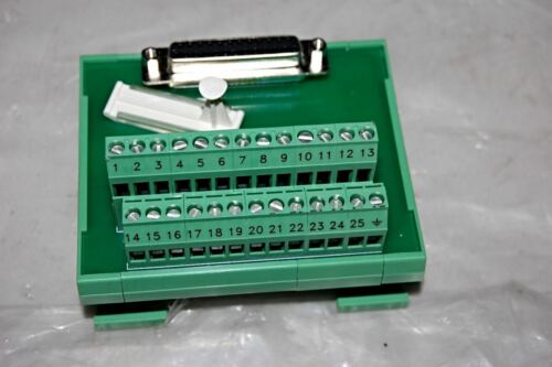 PHOENIX CONTACT FLKM-D25SUB/B WIRE SCREW TERMINAL MODULE