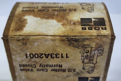 Ross Controls 1133A2001 Rev. D 3/2 Roller Cam Valve