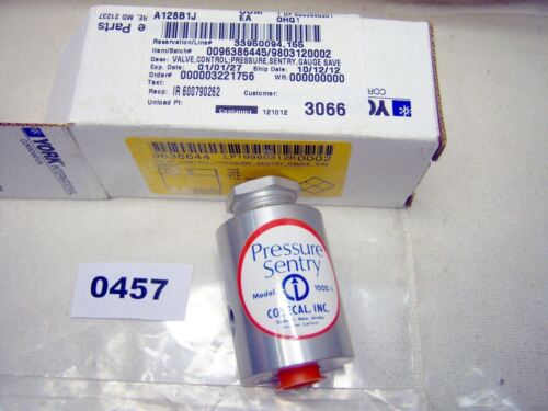 York Pressure Control Valve 026-19813-000