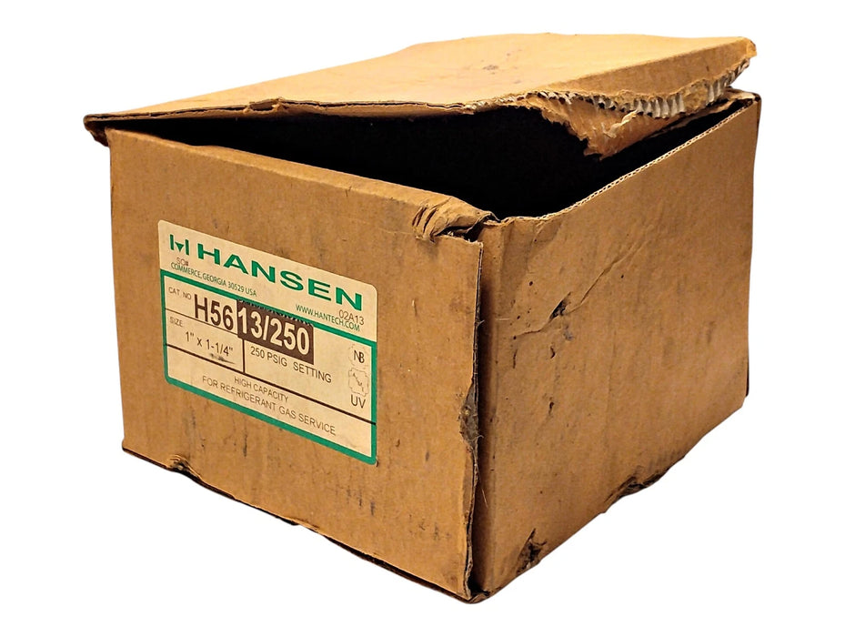 Hansen H5613 250 psi Pressure Relief Valve w/ 1 in Inlet and 1-1/4 in Outlet