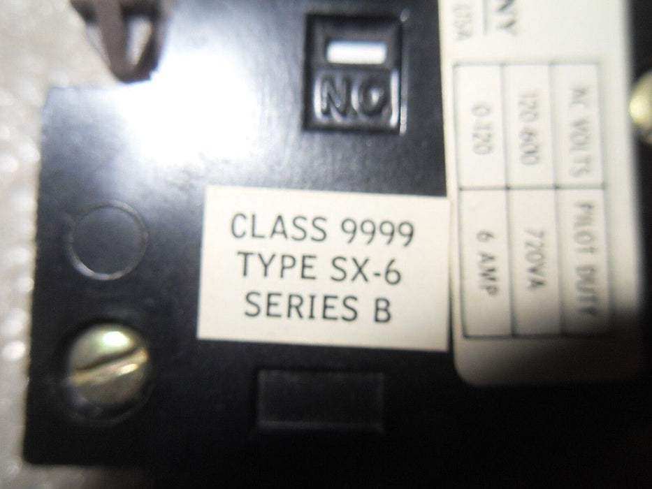 Square D 9999-SX-6 Auxiliary Contact Kit