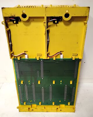 Fanuc A05B-2400-C061 4-Slot PLC Rack w/ Fans